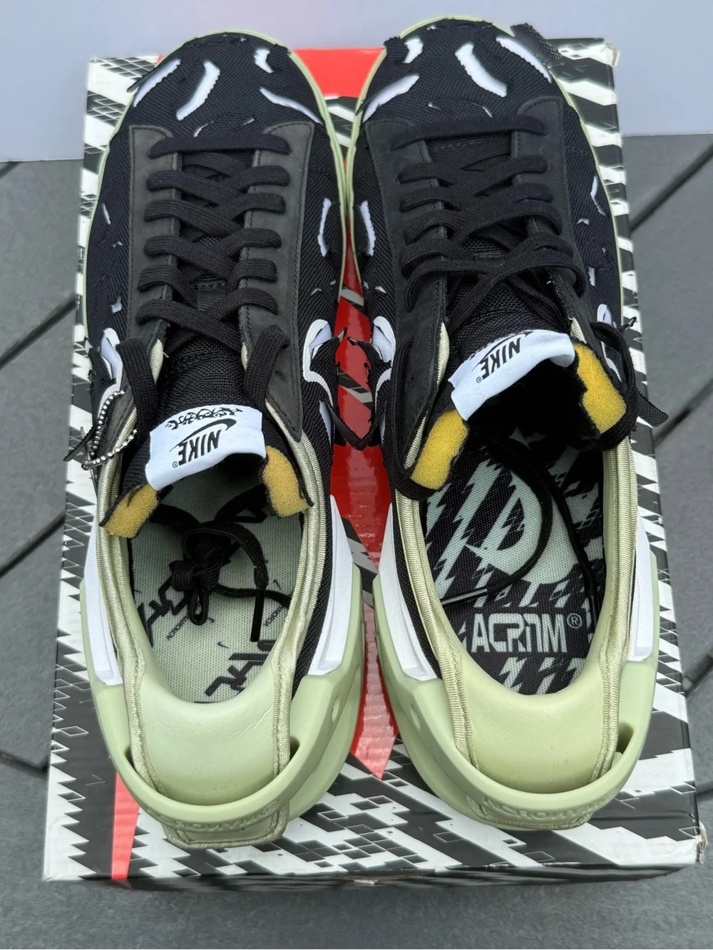 Nike Blazer Low Acronym ‘Black Olive Aura’